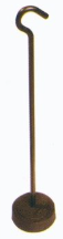 1kg Carrier Suspension Hook for Slotted Cast Iron Weights - 100kg Capacity