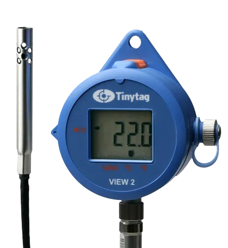 Tinytag View 2 TV-4505 – Temperature & Humidity Data Logger (External Probe)