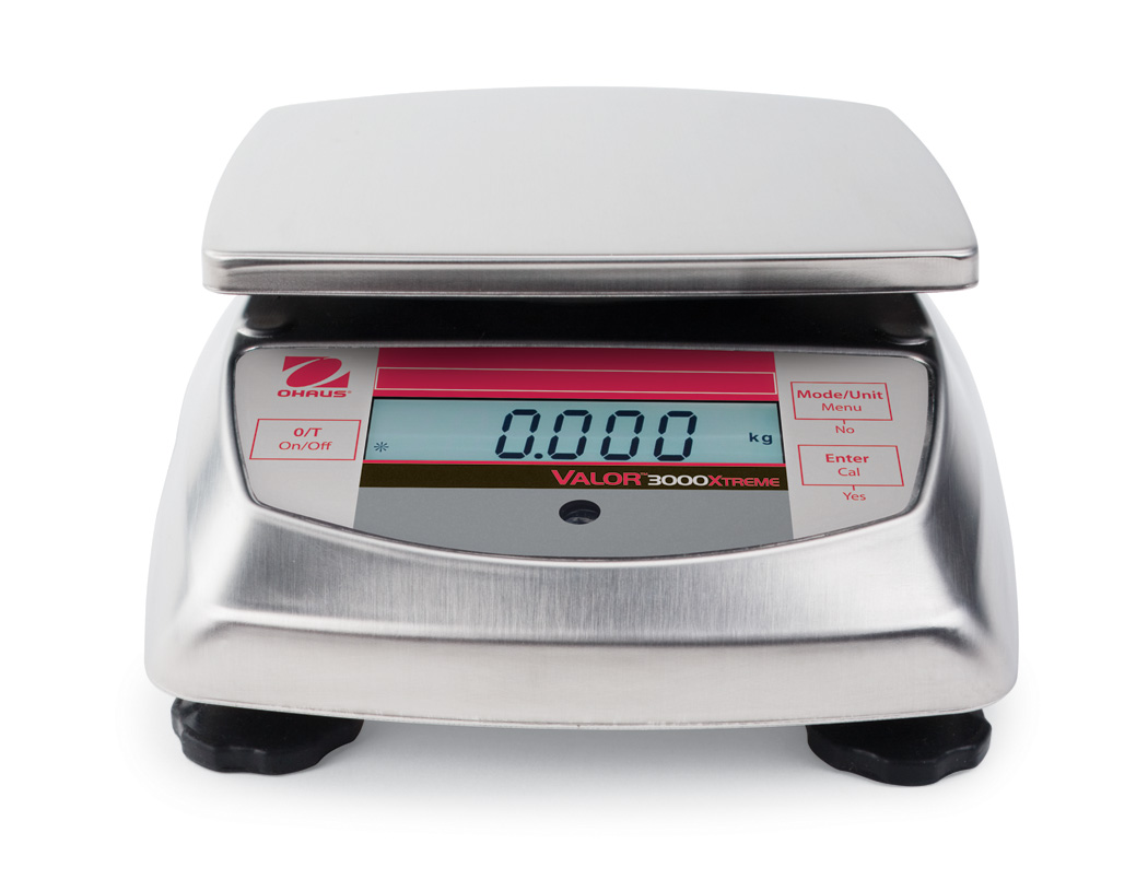 OHAUS Valor® 3000 Xtreme Digital Scale - 6,000 grams x 1 gram H